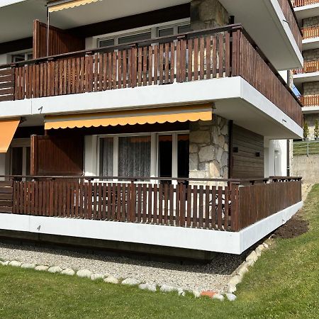 Bel Appartement 3 Pieces Au Pied Des Pistes De Ski Crans-Montana Buitenkant foto
